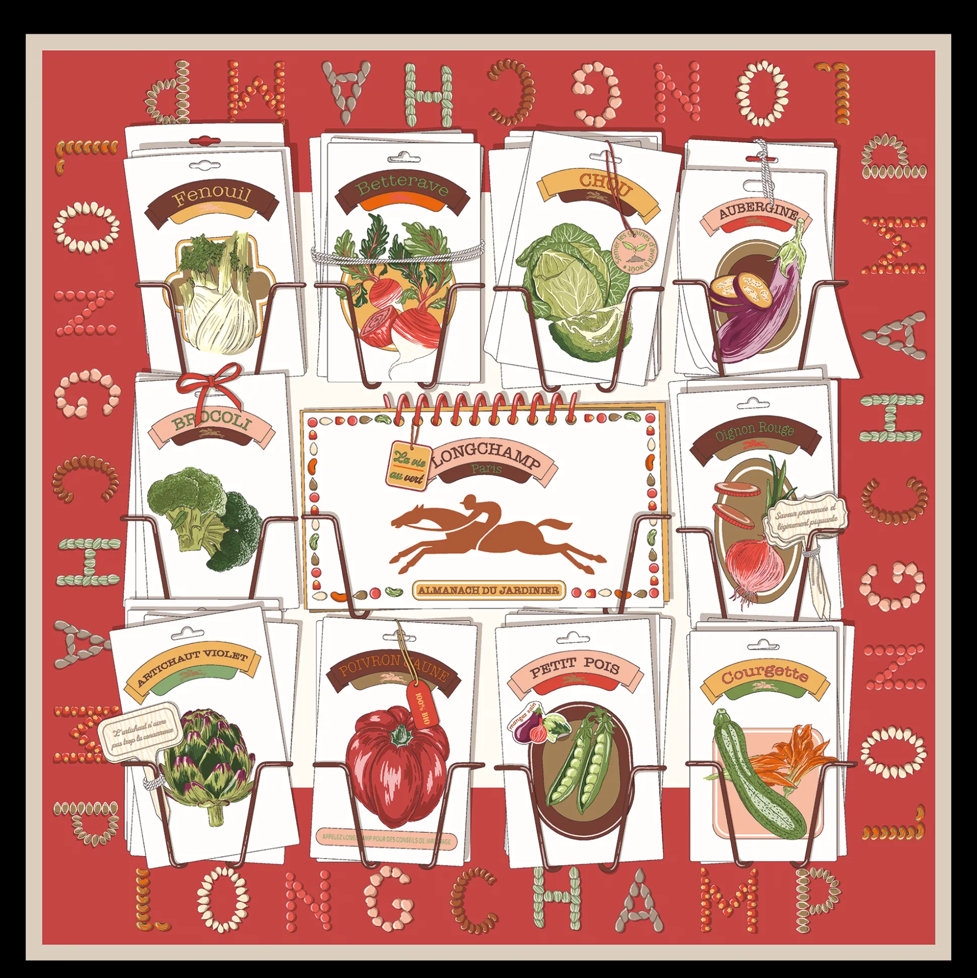 seidenschal__0-47.webp Longchamp Seidenschal 70^Damen Seidentücher