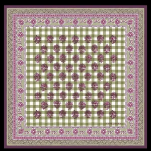 Longchamp Seidenschal 50^Damen Seidentücher