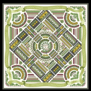 Longchamp Seidenschal 90^Damen Seidentücher