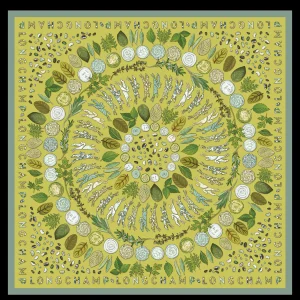 Longchamp Seidenschal 90^Damen Seidentücher