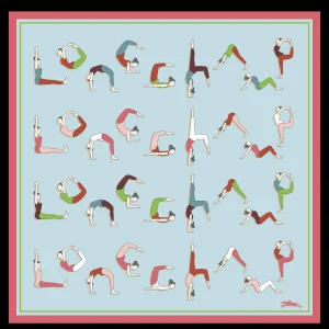 Longchamp Seidenschal 50^Damen Seidentücher