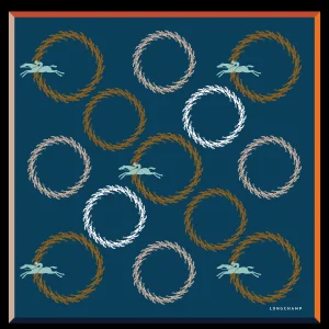 Longchamp Seidenschal 50^Damen Seidentücher