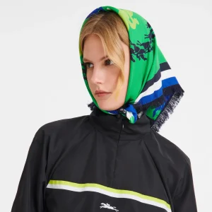 Longchamp Seidenschal 70^Damen Seidentücher