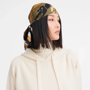 Longchamp Seidenschal 70^Damen Seidentücher