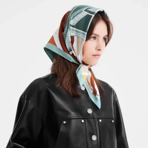 Longchamp Seidenschal 70^Damen Seidentücher