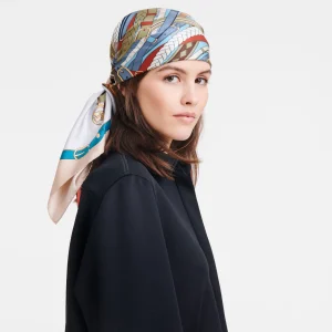 Longchamp Seidenschal 90^Damen Seidentücher