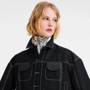 Longchamp Seidenschal 90^Damen Seidentücher