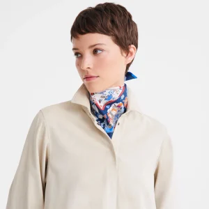 Longchamp Seidenschal 50^Damen Seidentücher