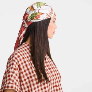 Longchamp Seidenschal 70^Damen Seidentücher