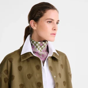 Longchamp Seidenschal 50^Damen Seidentücher