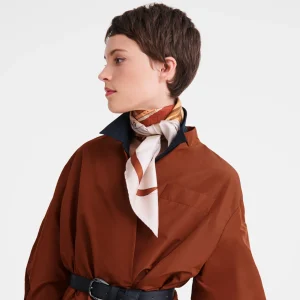 Longchamp Seidenschal 90^Damen Seidentücher