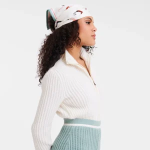 Longchamp Seidenschal 50^Damen Seidentücher