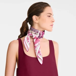 Longchamp Seidenschal 90^Damen Seidentücher