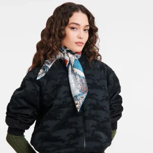 Longchamp Seidenschal 90^Damen Seidentücher