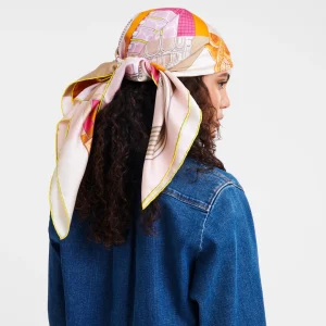 Longchamp Seidenschal 90^Damen Seidentücher