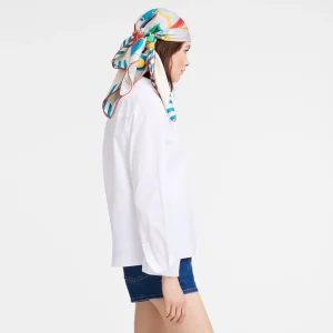 Longchamp Seidenschal 90^Damen Seidentücher