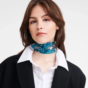 Longchamp Seidenschal 50^Damen Seidentücher