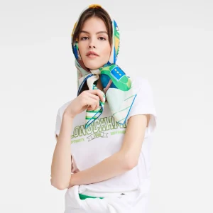 Longchamp Seidenschal 90^Damen Seidentücher