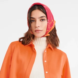 Longchamp Seidenschal 50^Damen Seidentücher