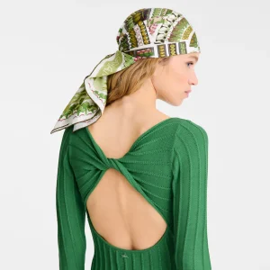 Longchamp Seidenschal 90^Damen Seidentücher