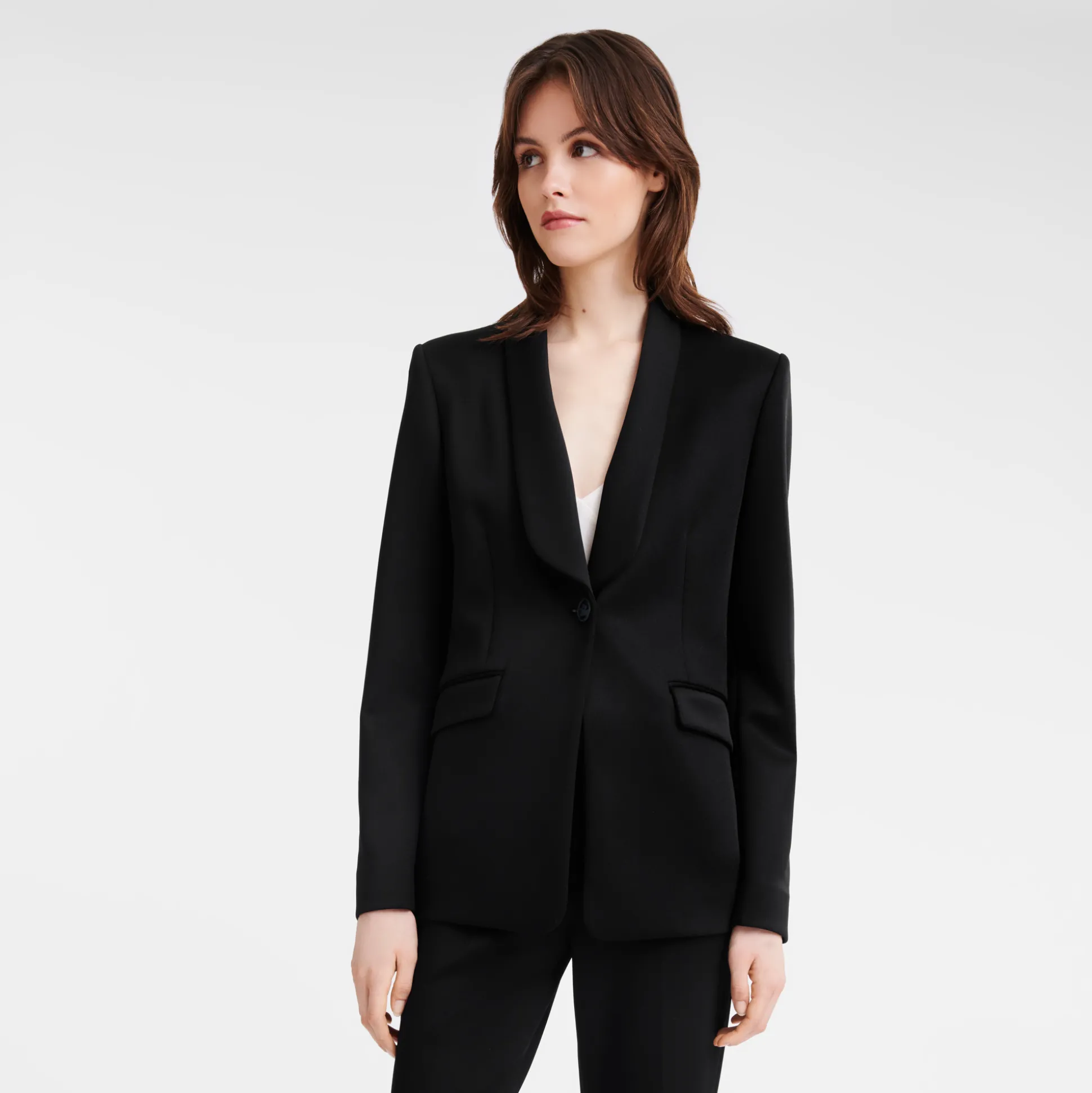 taillierte_jacke_3.webp Longchamp Taillierte Jacke^Damen Mäntel & Jacken