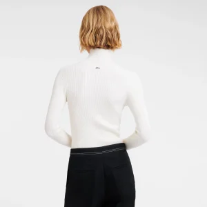 Longchamp Taillierter Pullover mit hohem Kragen^Damen Tops & Blusen | Strick