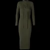 Longchamp Tailliertes Maxikleid^Damen Strick | Kleider & Röcke