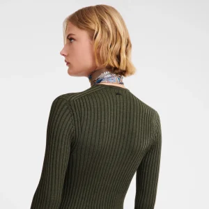 Longchamp Tailliertes Maxikleid^Damen Strick | Kleider & Röcke