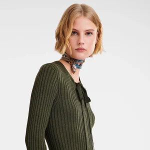 Longchamp Tailliertes Maxikleid^Damen Strick | Kleider & Röcke