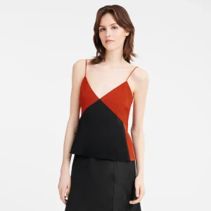 Longchamp Top mit Spaghettiträgern^Damen Tops & Blusen