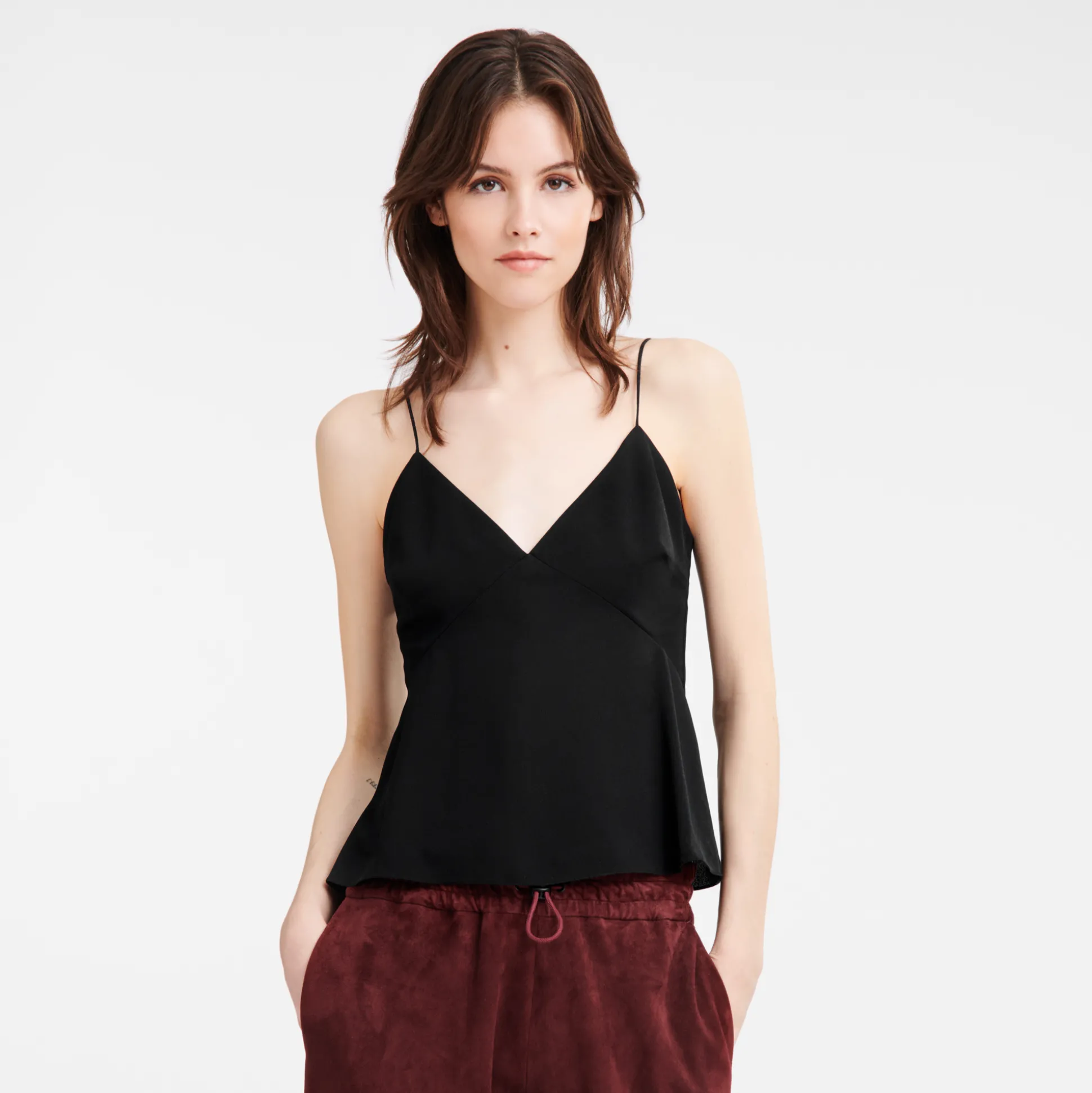 top_mit_spaghettitrgern_1.webp Longchamp Top mit Spaghettiträgern^Damen Tops & Blusen