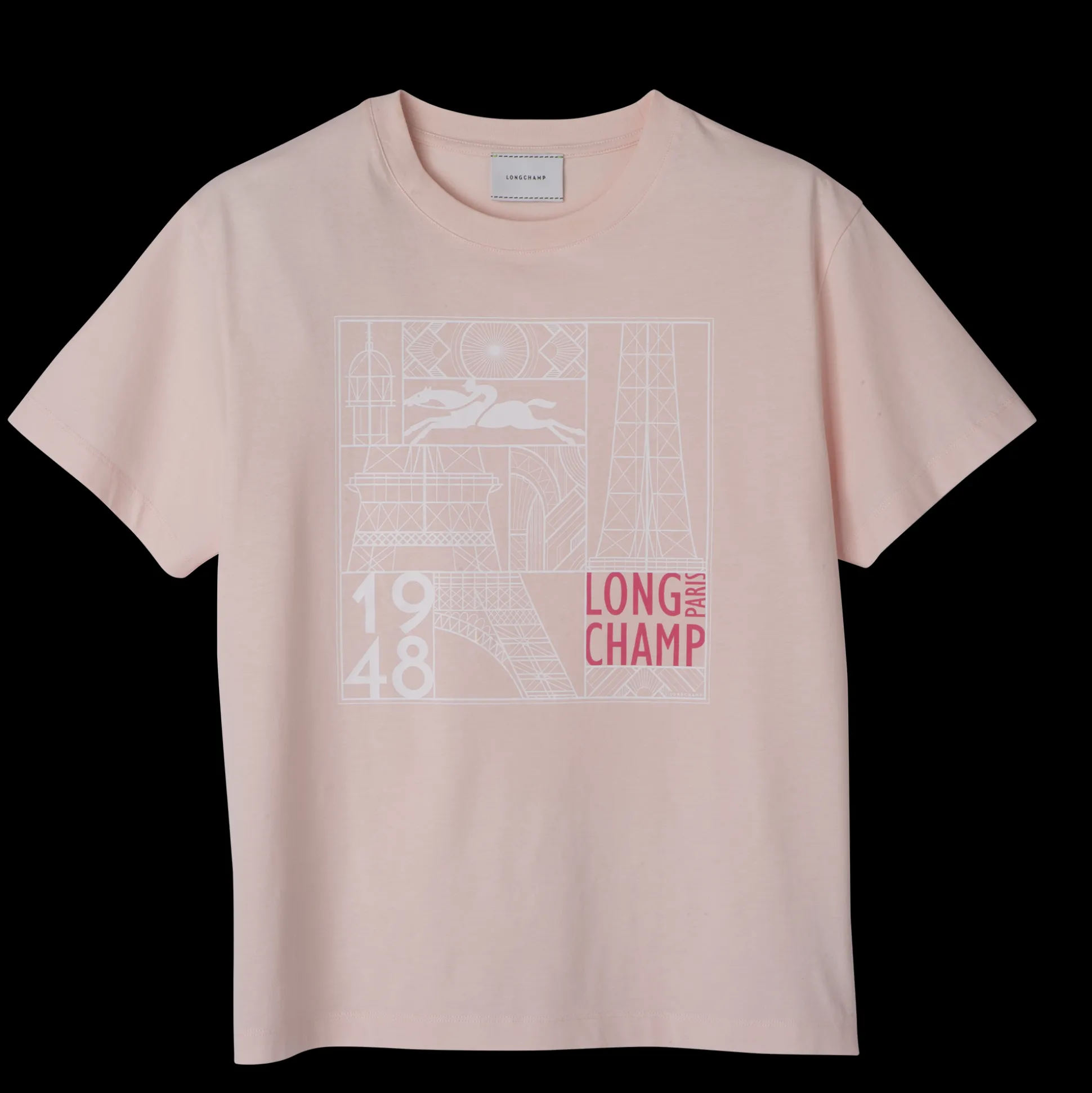 tshirt_0-4.webp Longchamp T-shirt^Damen Tops & Blusen